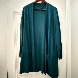 Eileen Fisher Linen Crepe Cardigan